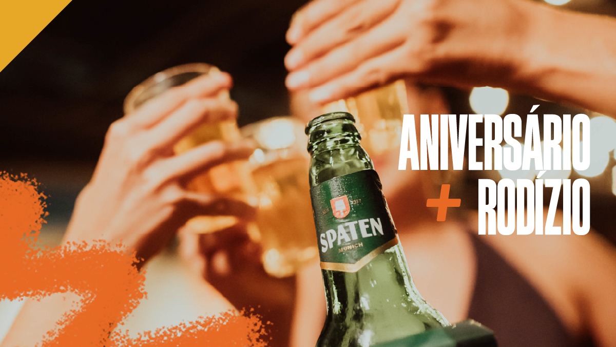 ANIVERSARIANTE GANHA RODÍZIO - QUA E QUI